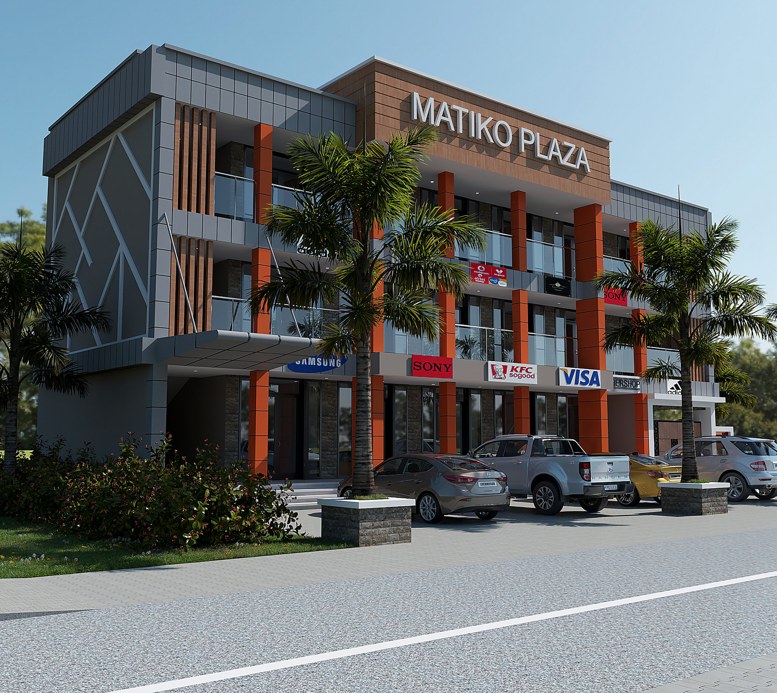 MULTI STOREY COMMERCIAL BUILDING